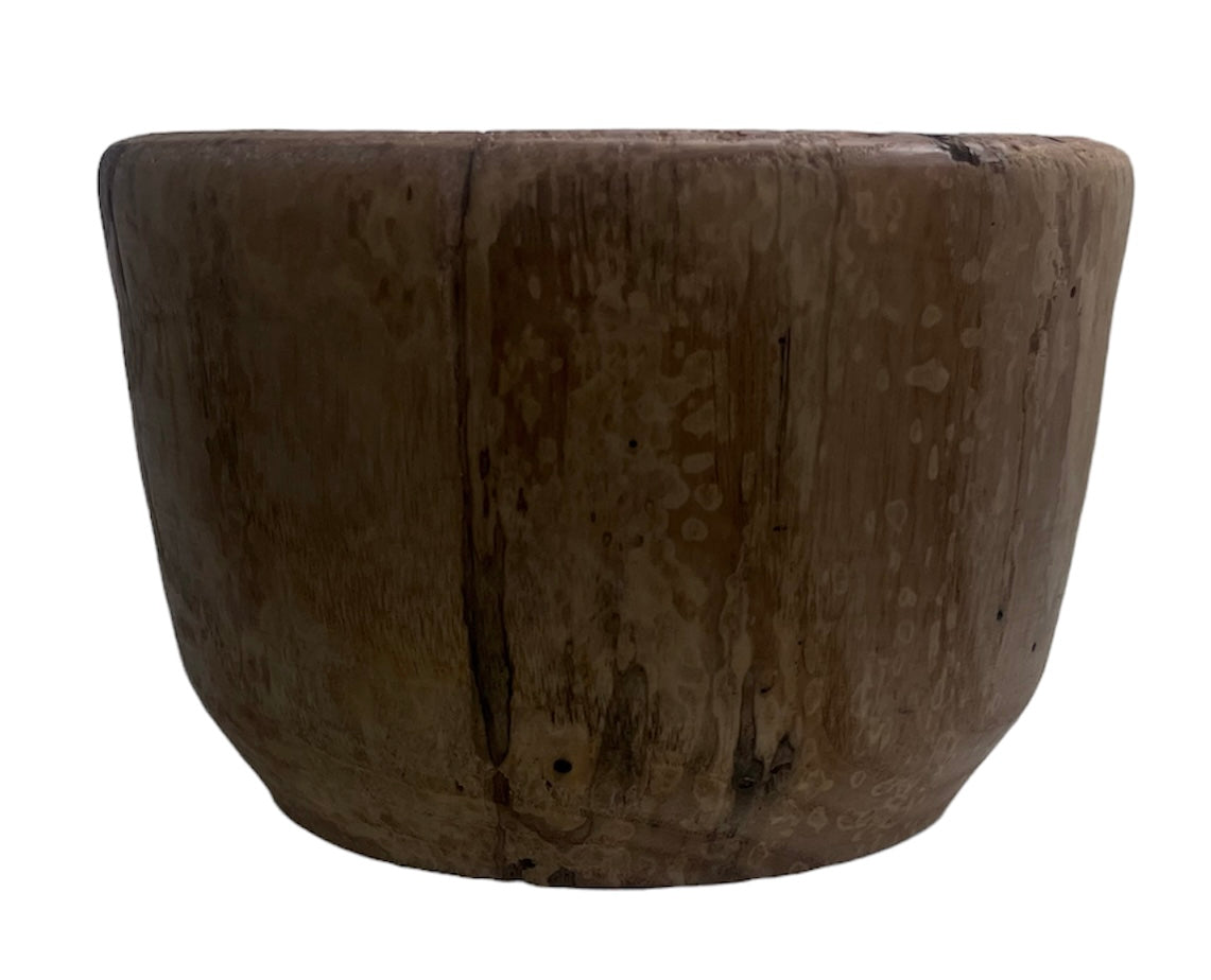 Medium handmade wooden bowl